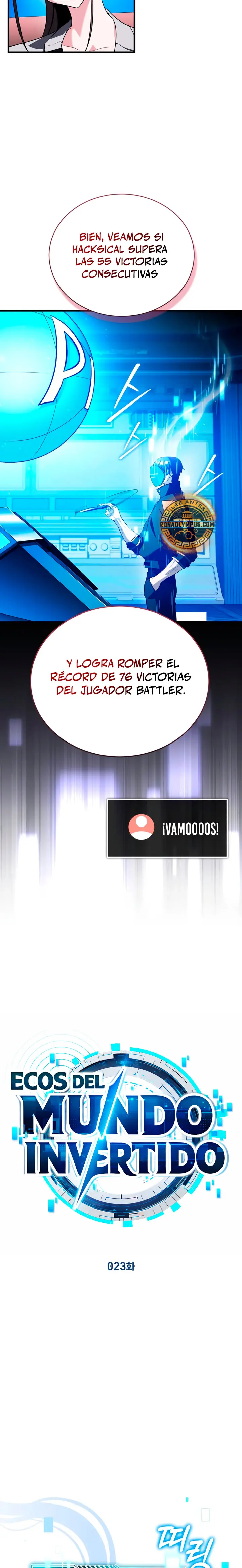 Ecos del Mundo Invertido Capítulo 23 - Página 10 en español
