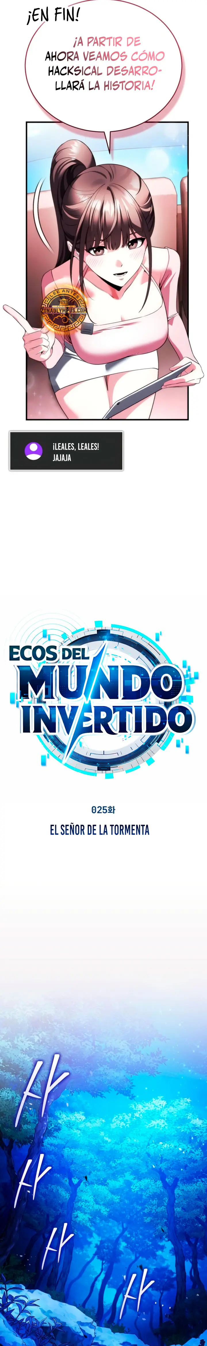Ecos del Mundo Invertido Capítulo 25 - Página 8 en español