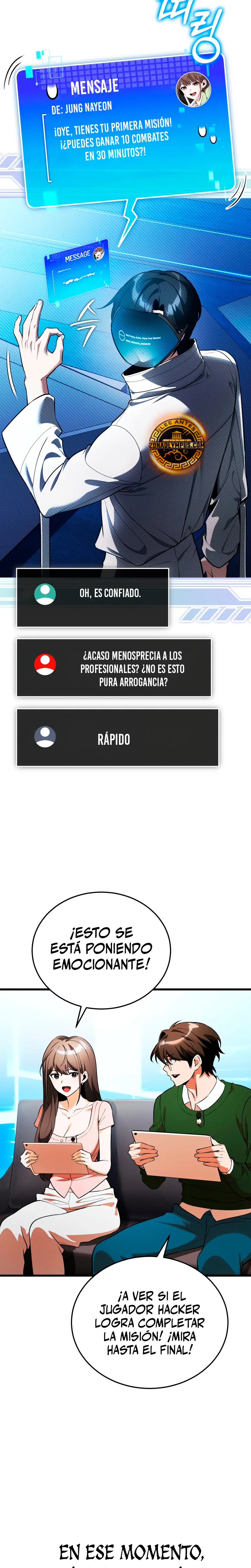 Ecos del Mundo Invertido Capítulo 8 - Página 19 en español