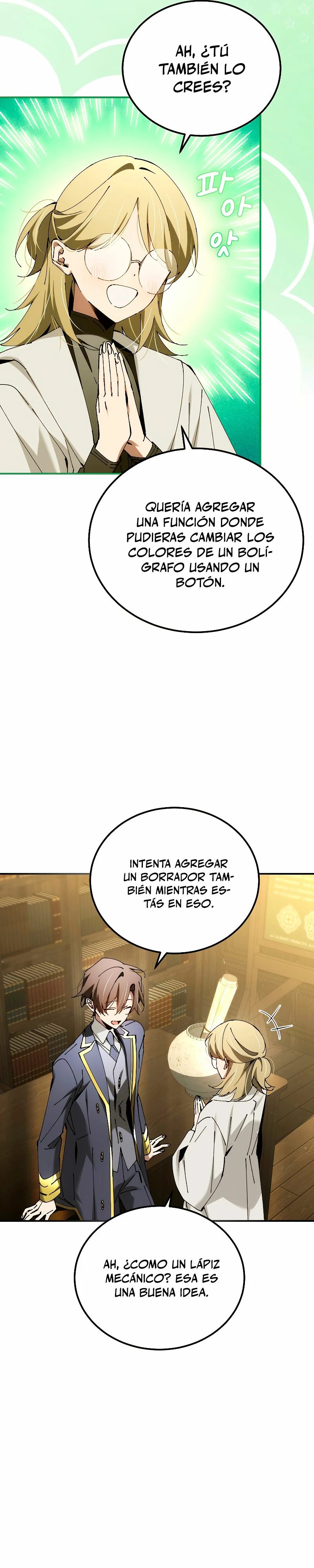 El Blinker genio de la academia mágica Capítulo 35 - Página 10 en español