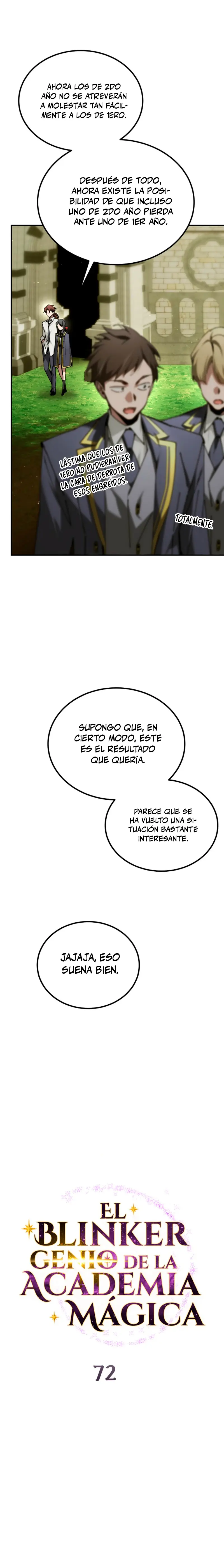 El Blinker genio de la academia mágica Capítulo 72 - Página 6 en español