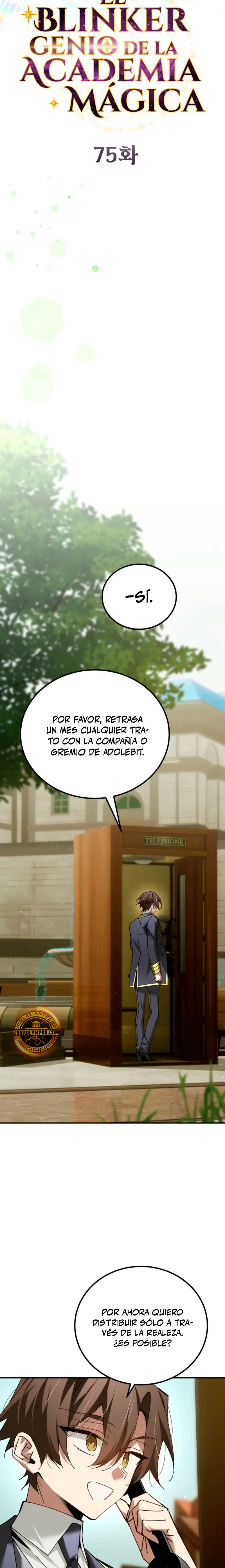 El Blinker genio de la academia mágica Capítulo 75 - Página 13 en español