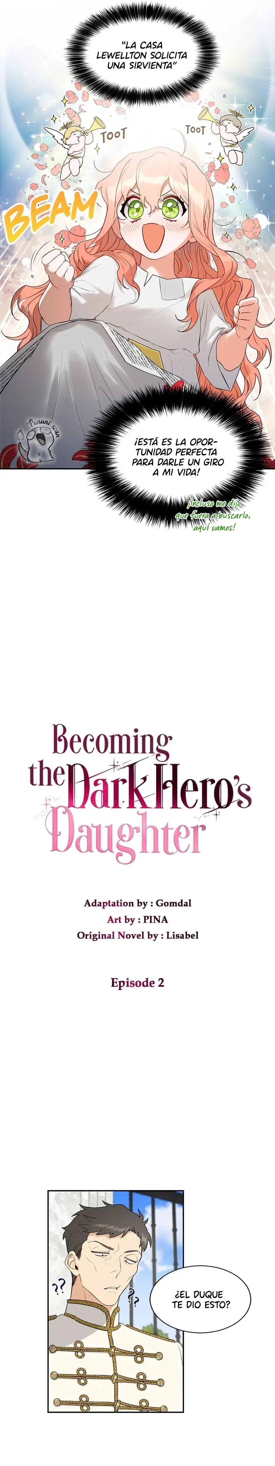 Cómo ser la hija de un héroe oscuro Capítulo 2 - Página 7 en español