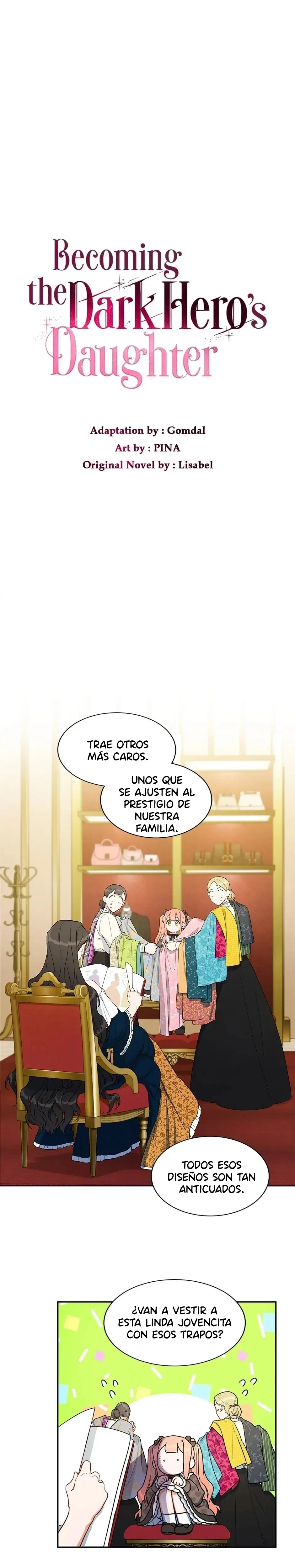 Cómo ser la hija de un héroe oscuro Capítulo 7 - Página 3 en español
