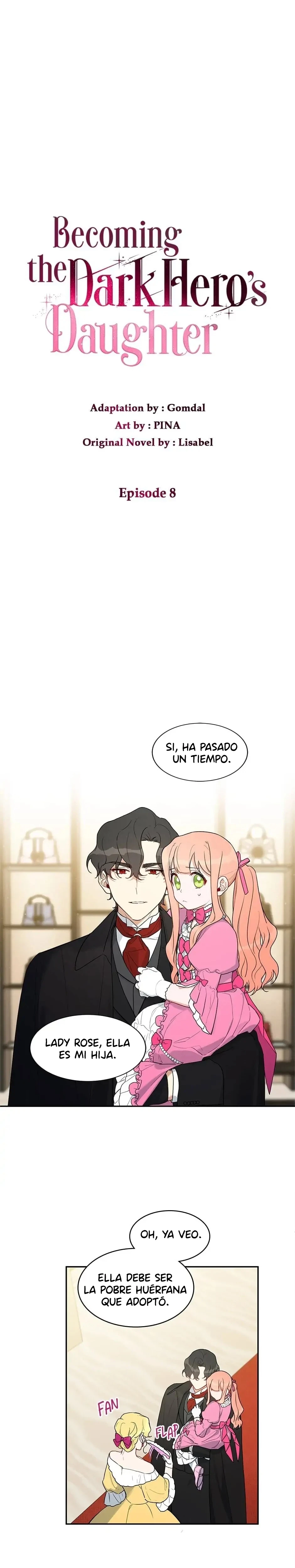 Cómo ser la hija de un héroe oscuro Capítulo 8 - Página 3 en español