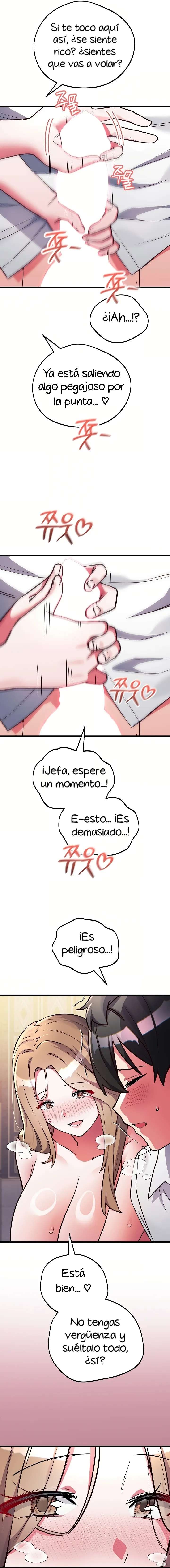 Uso mi cuerpo para trabajar Capítulo 5 - Página 8 en español
