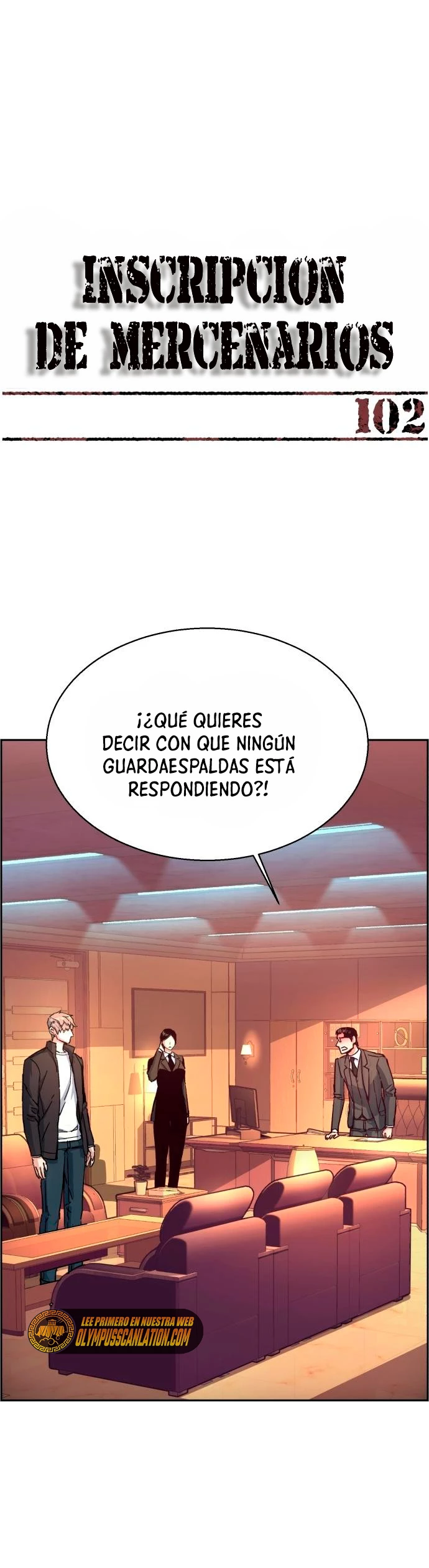 Inscripcion de mercenarios Capítulo 102 - Página 3 en español