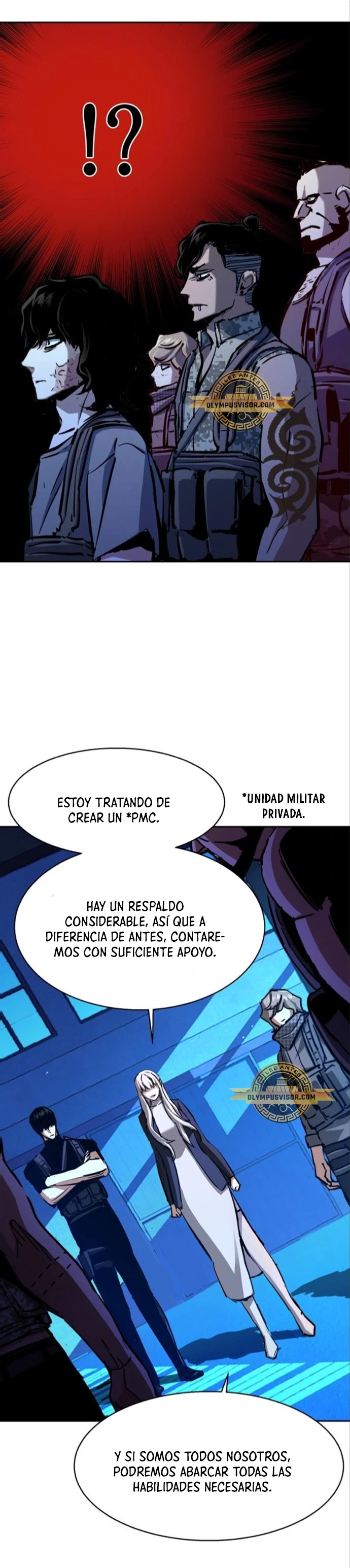 Inscripcion de mercenarios Capítulo 167 - Página 34 en español