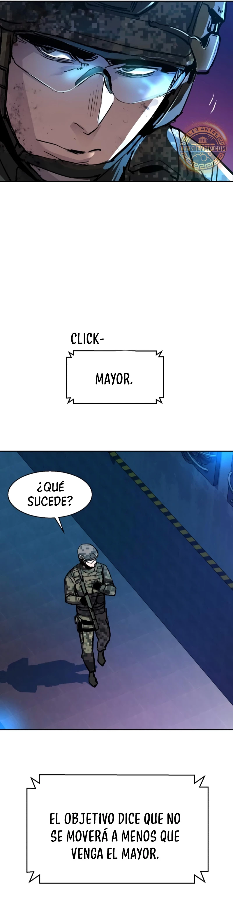 Inscripcion de mercenarios Capítulo 209 - Página 37 en español