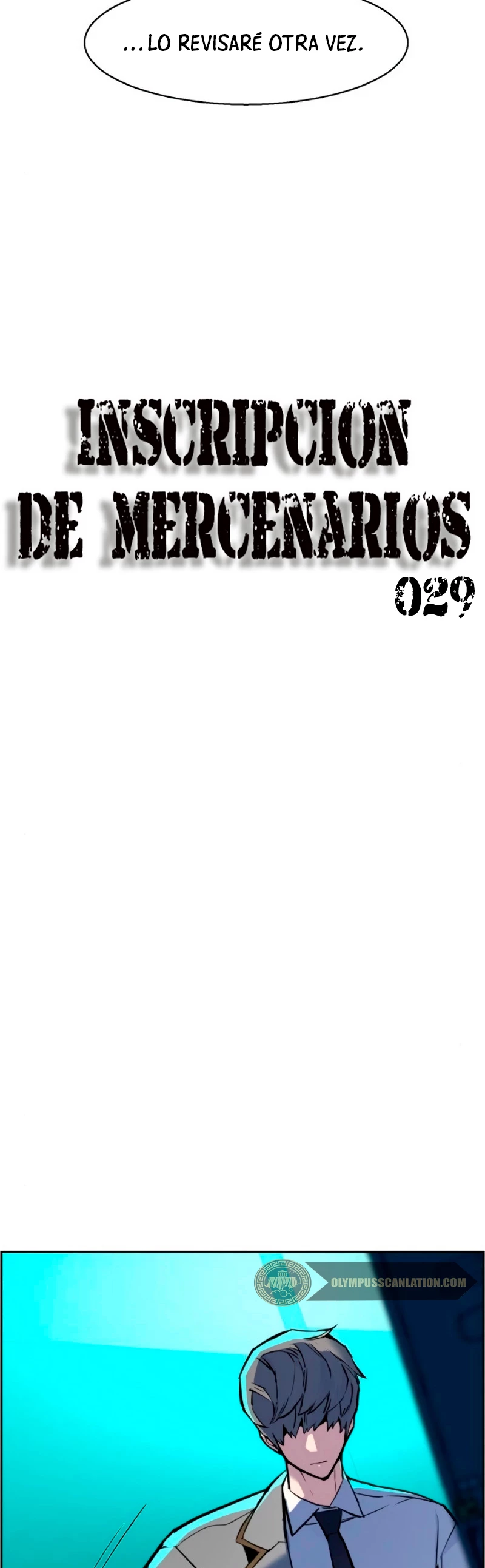 Inscripcion de mercenarios Capítulo 29 - Página 9 en español