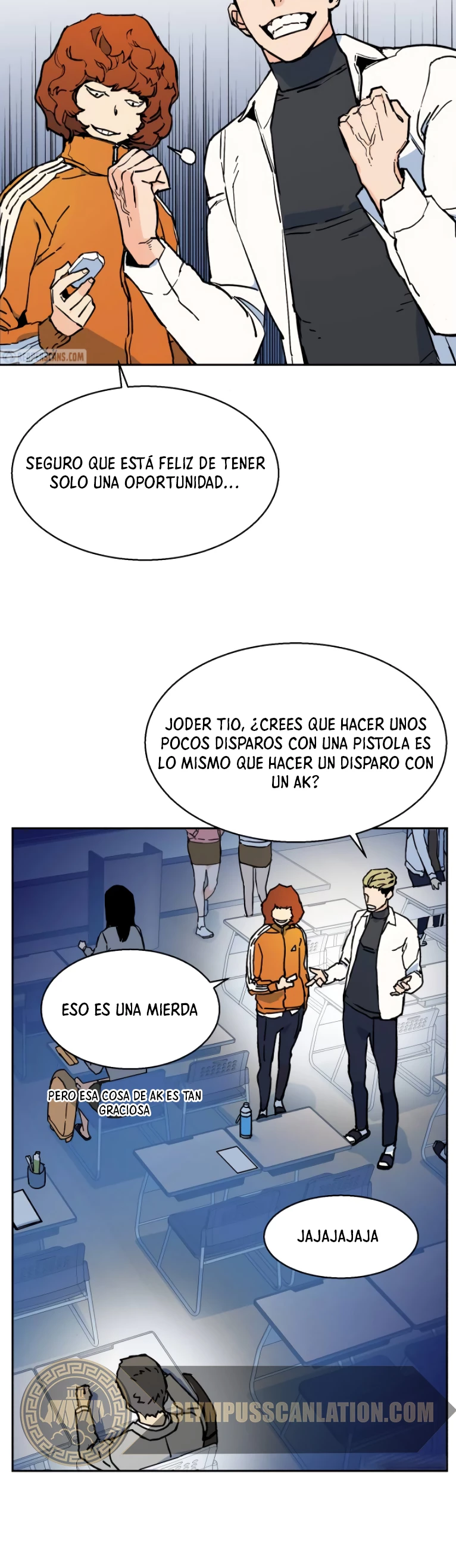 Inscripcion de mercenarios Capítulo 3 - Página 9 en español