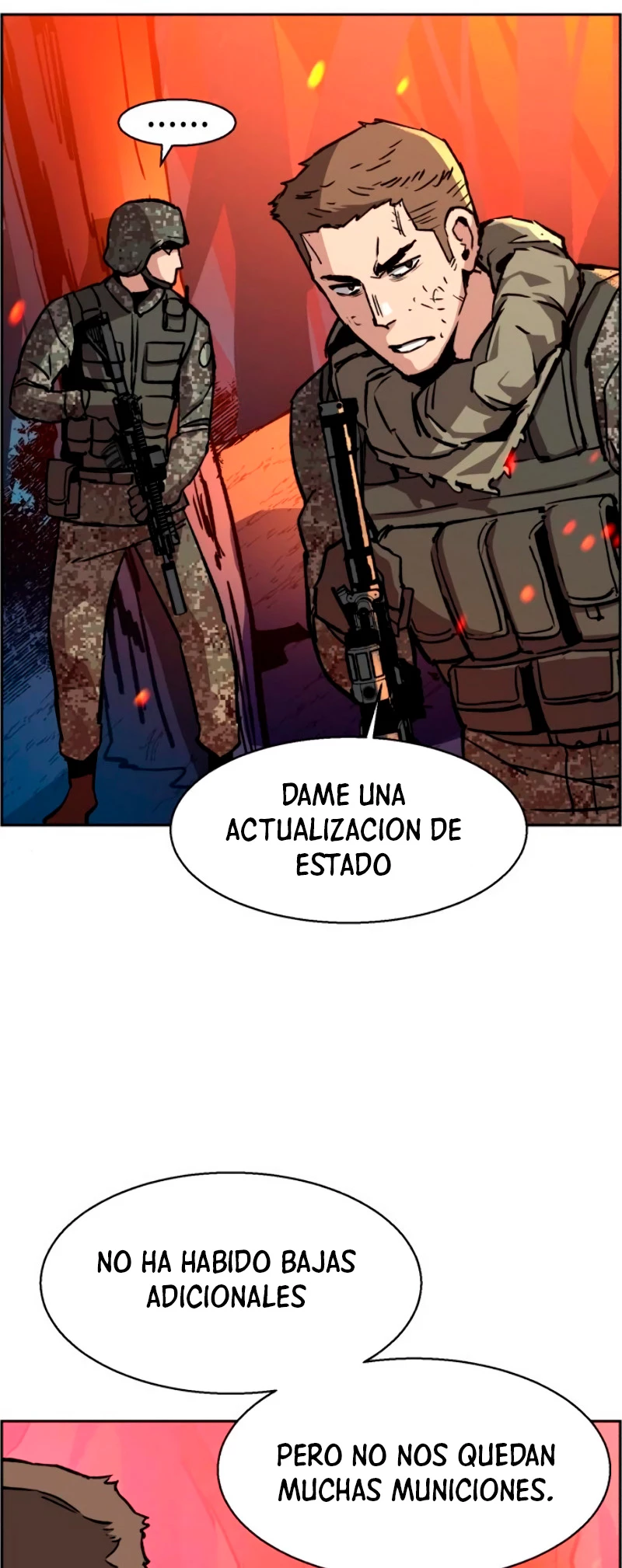 Inscripcion de mercenarios Capítulo 32 - Página 22 en español