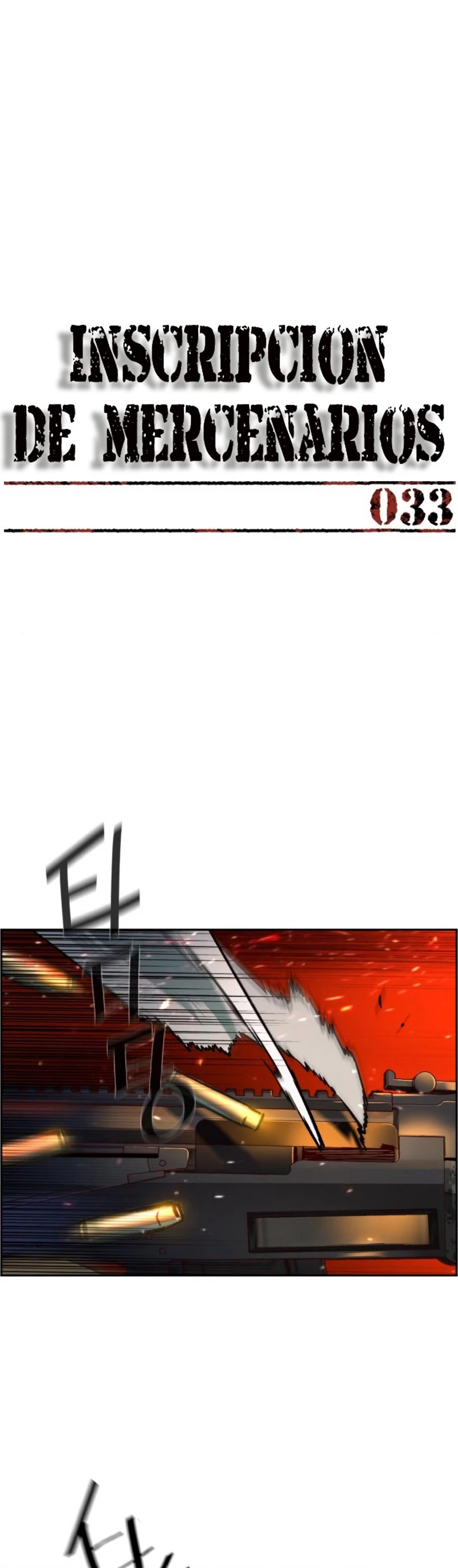 Inscripcion de mercenarios Capítulo 33 - Página 3 en español
