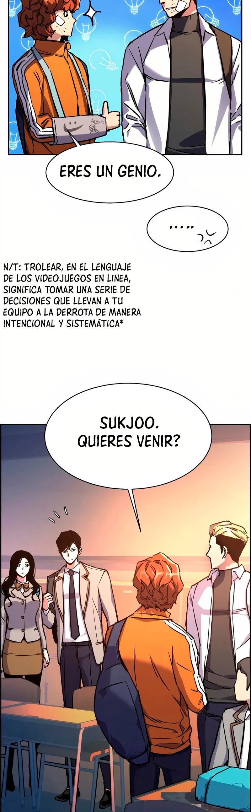 Inscripcion de mercenarios Capítulo 39 - Página 7 en español