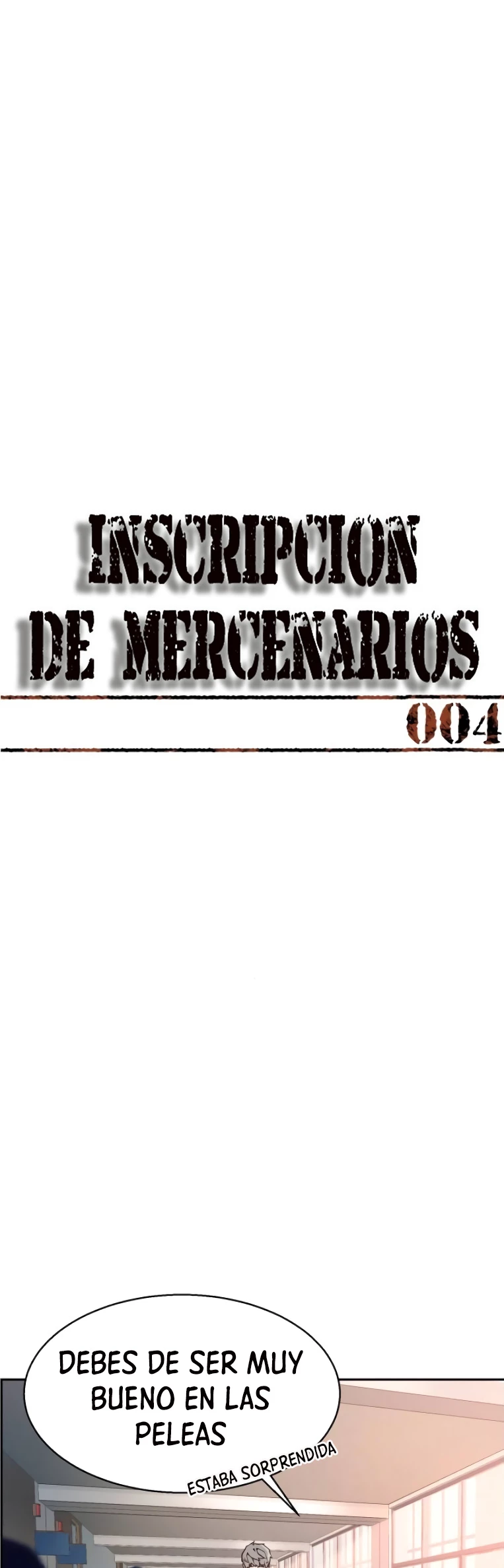 Inscripcion de mercenarios Capítulo 4 - Página 31 en español