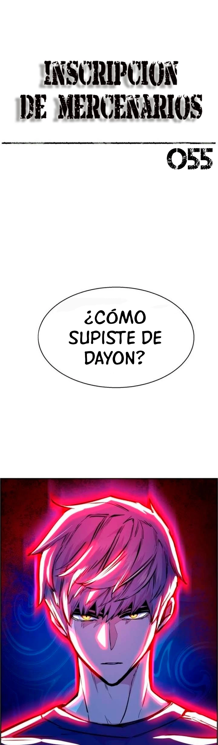 Inscripcion de mercenarios Capítulo 55 - Página 3 en español