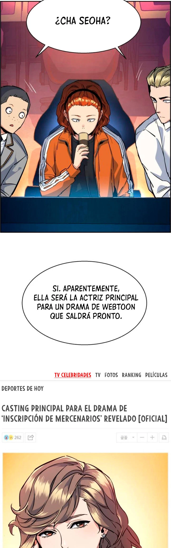 Inscripcion de mercenarios Capítulo 58 - Página 5 en español