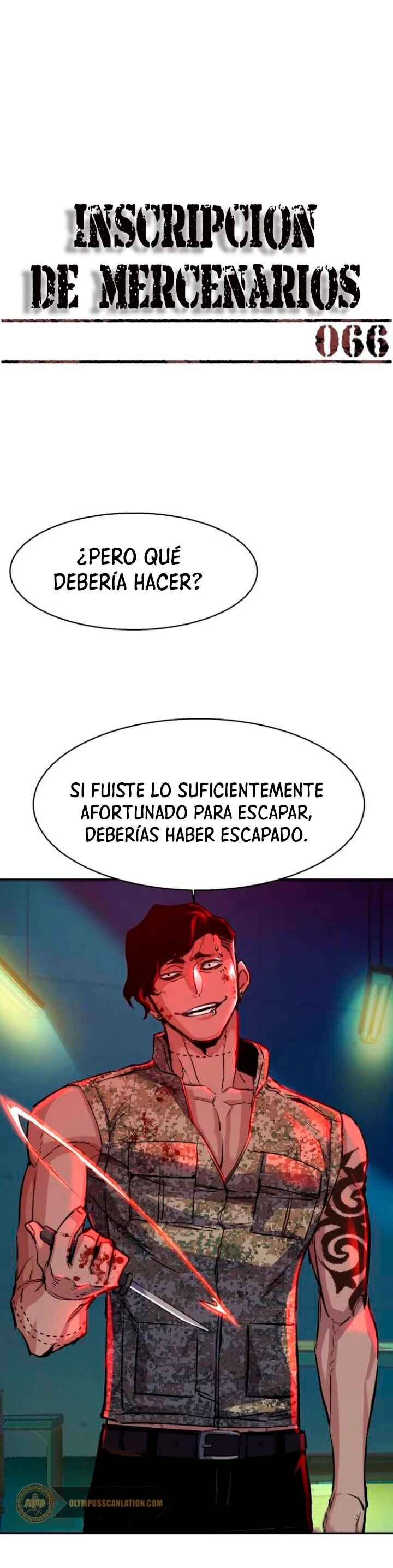 Inscripcion de mercenarios Capítulo 66 - Página 3 en español