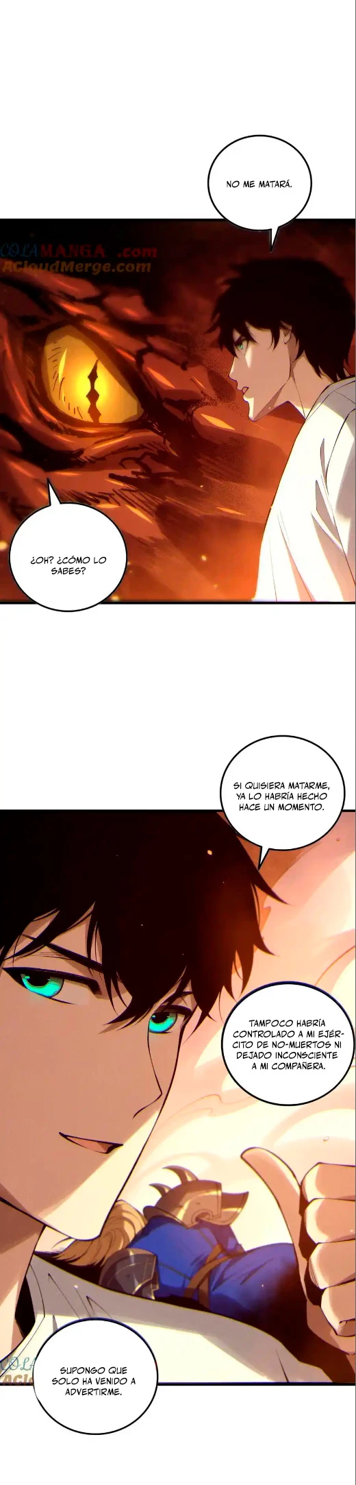 ¡Nigromante¡, ¡Yo soy la plaga! Capítulo 131 - Página 19 en español