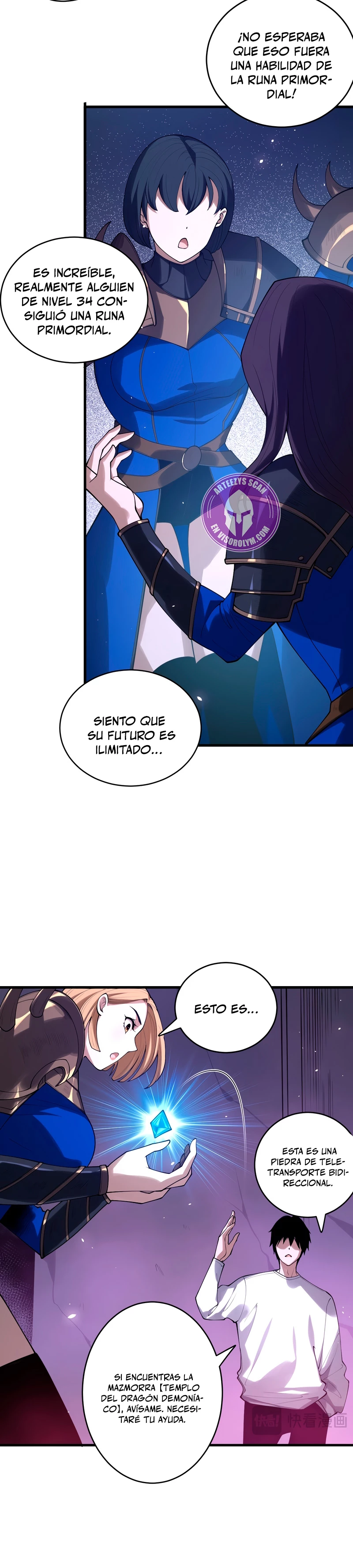 ¡Nigromante¡, ¡Yo soy la plaga! Capítulo 132 - Página 17 en español