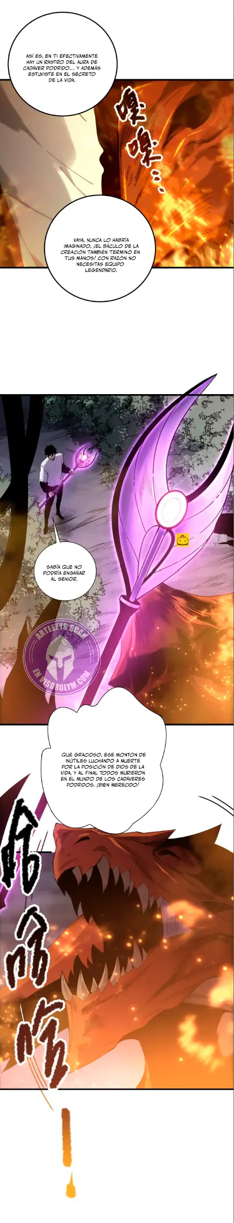 ¡Nigromante¡, ¡Yo soy la plaga! Capítulo 206 - Página 6 en español