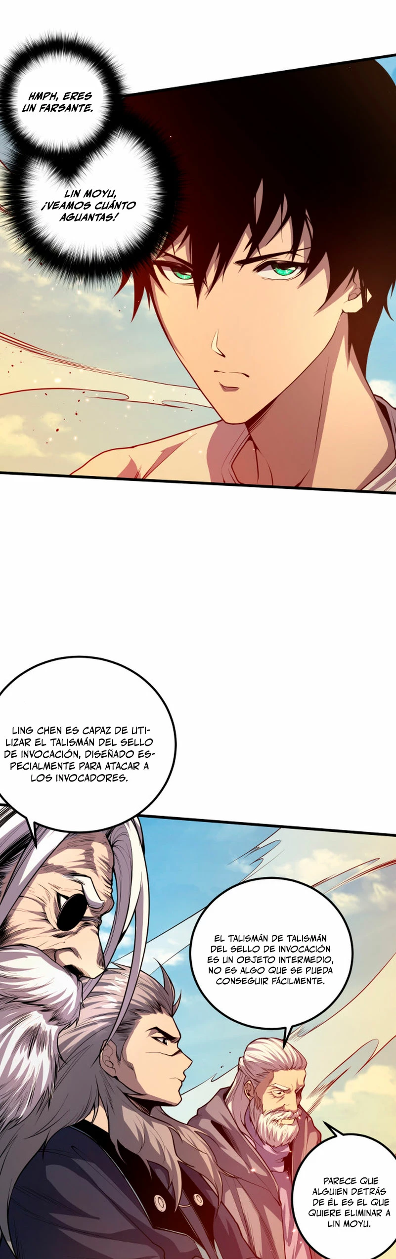 ¡Nigromante¡, ¡Yo soy la plaga! Capítulo 32 - Página 33 en español