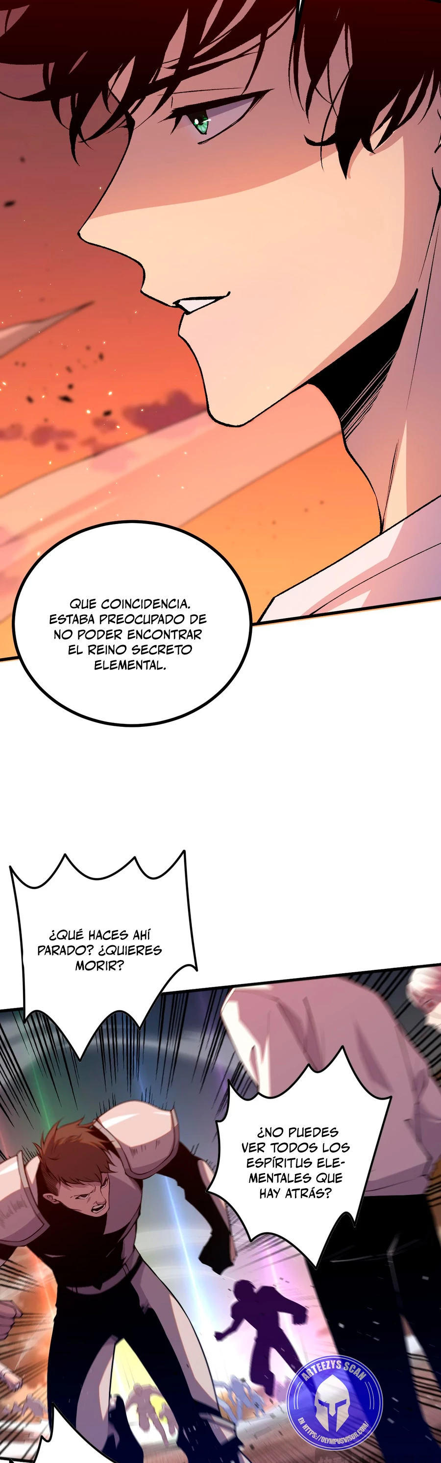 ¡Nigromante¡, ¡Yo soy la plaga! Capítulo 51 - Página 9 en español