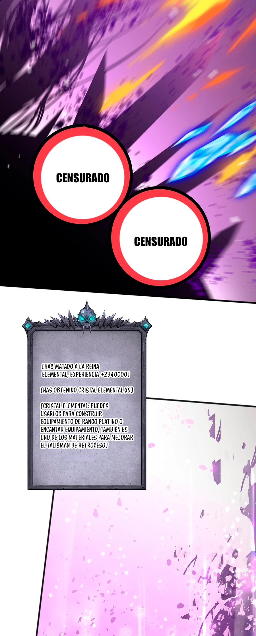 ¡Nigromante¡, ¡Yo soy la plaga! Capítulo 55 - Página 5 en español