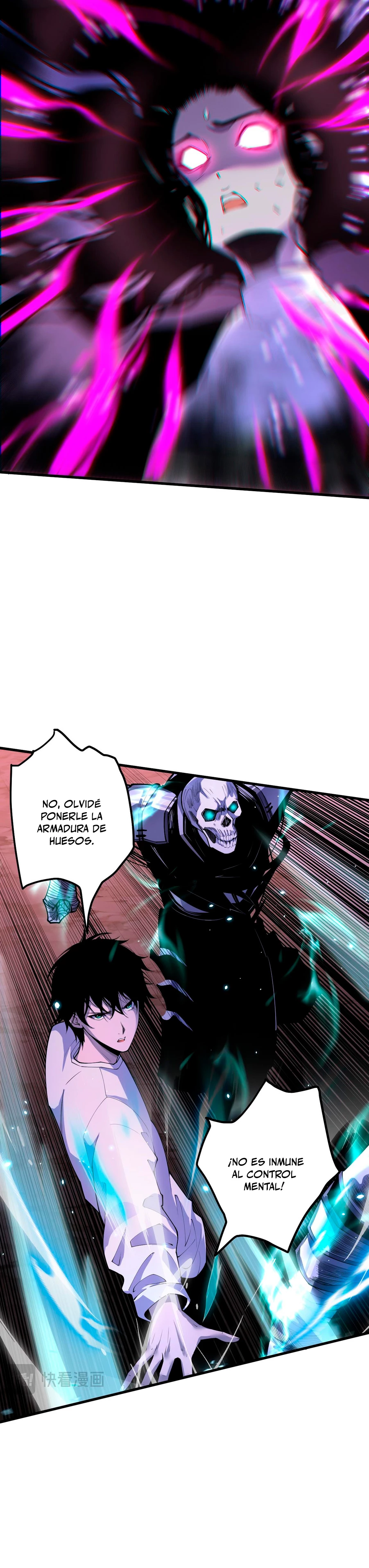 ¡Nigromante¡, ¡Yo soy la plaga! Capítulo 66 - Página 17 en español