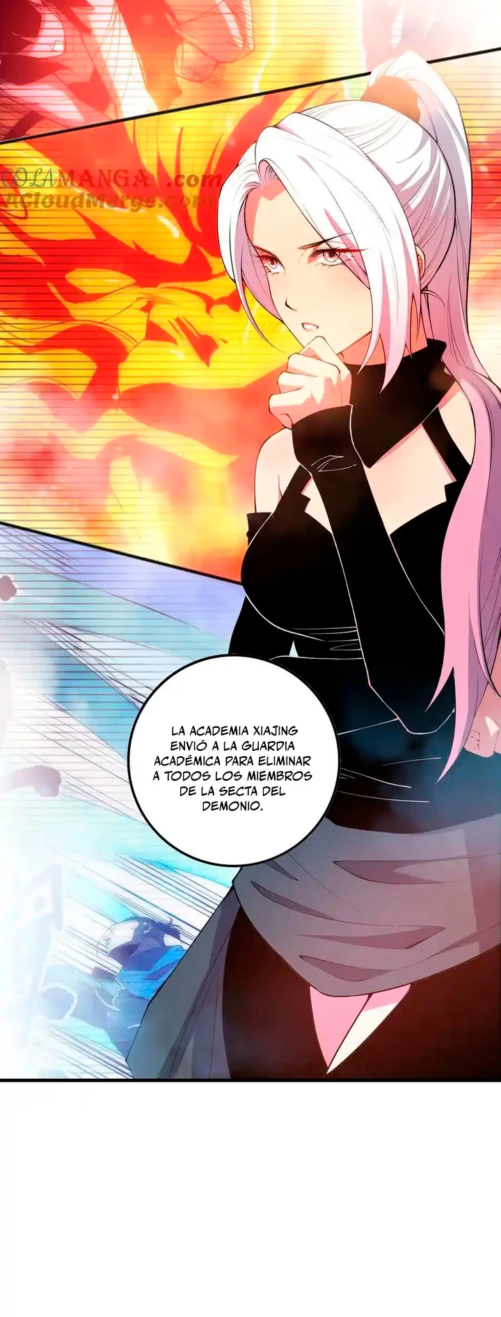 ¡Nigromante¡, ¡Yo soy la plaga! Capítulo 80 - Página 8 en español