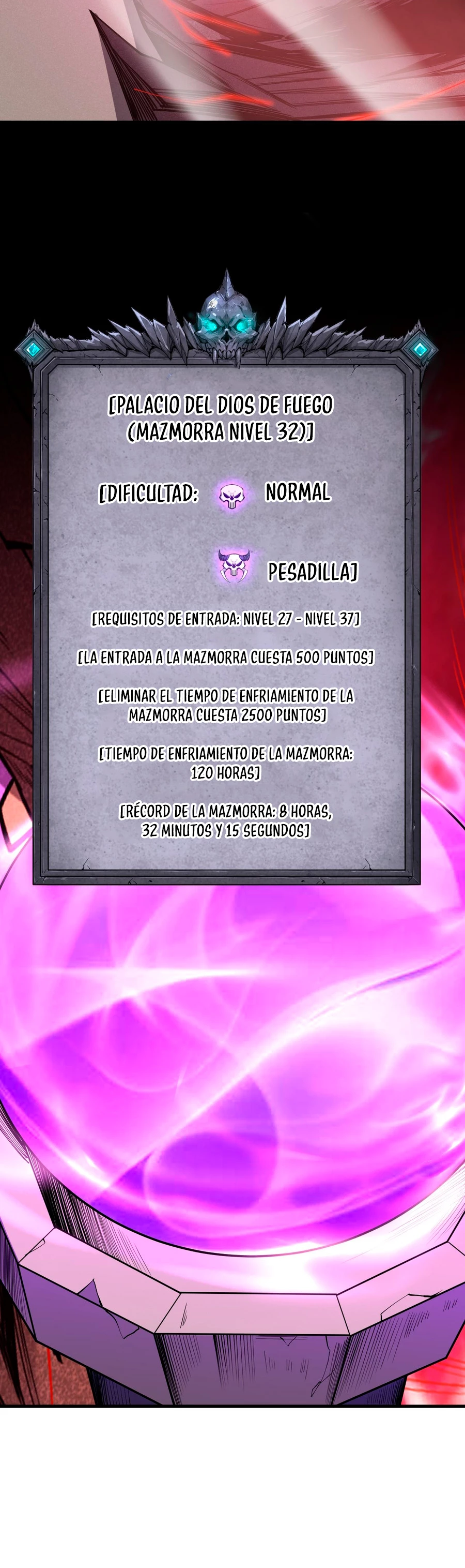 ¡Nigromante¡, ¡Yo soy la plaga! Capítulo 87 - Página 8 en español