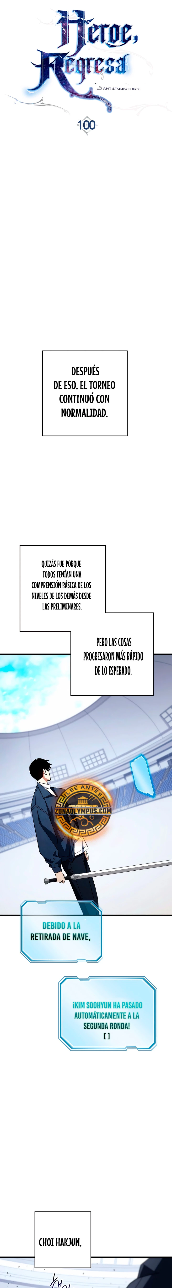 Heroe, regresa Capítulo 100 - Página 12 en español