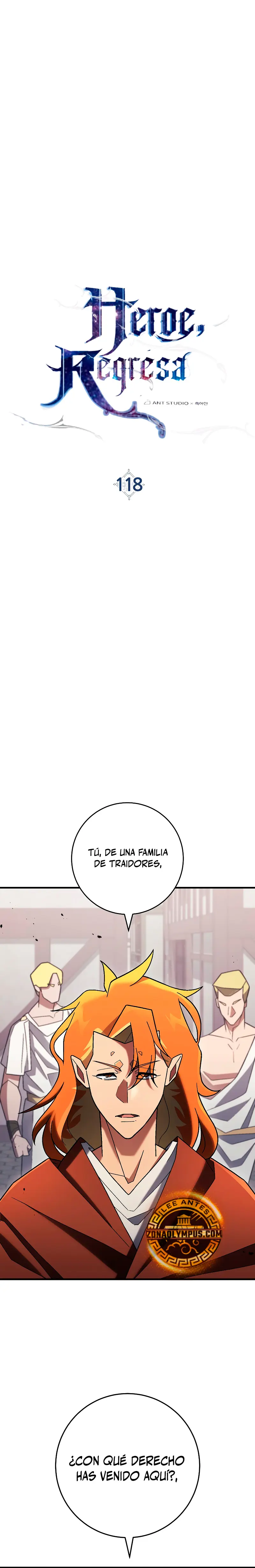 Heroe, regresa Capítulo 118 - Página 10 en español