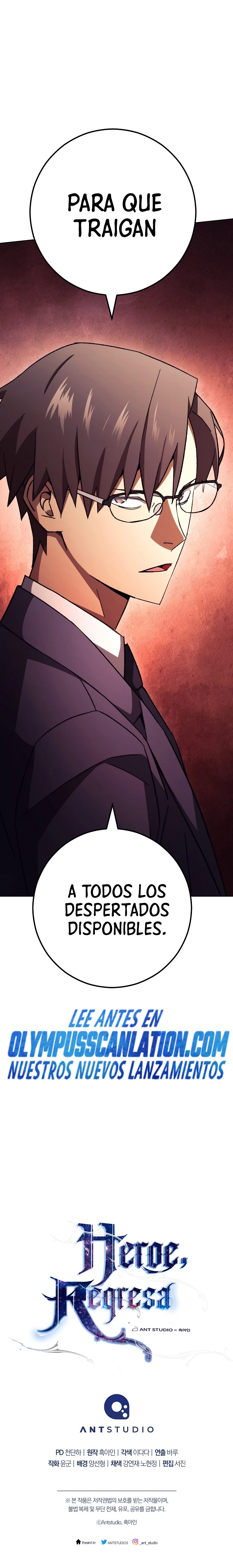 Heroe, regresa Capítulo 40 - Página 32 en español