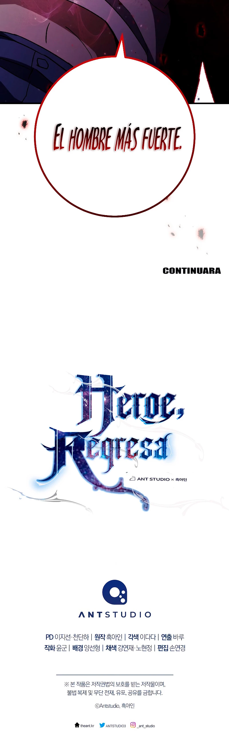 Heroe, regresa Capítulo 53 - Página 57 en español