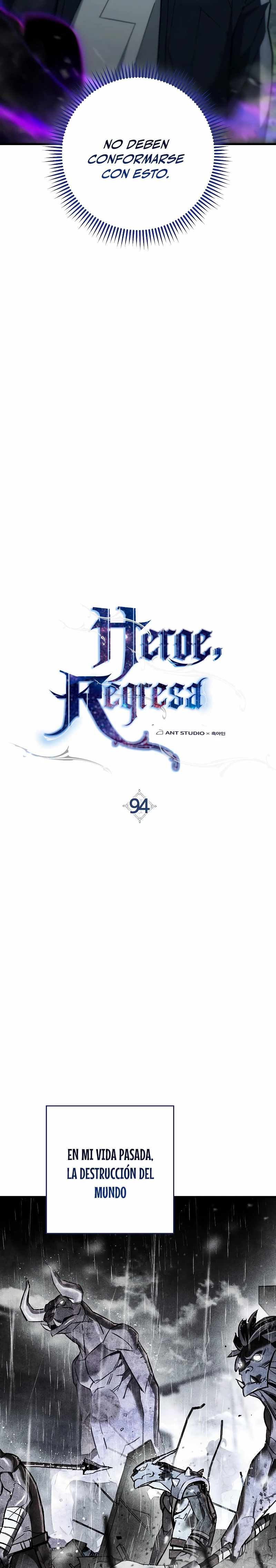 Heroe, regresa Capítulo 94 - Página 11 en español