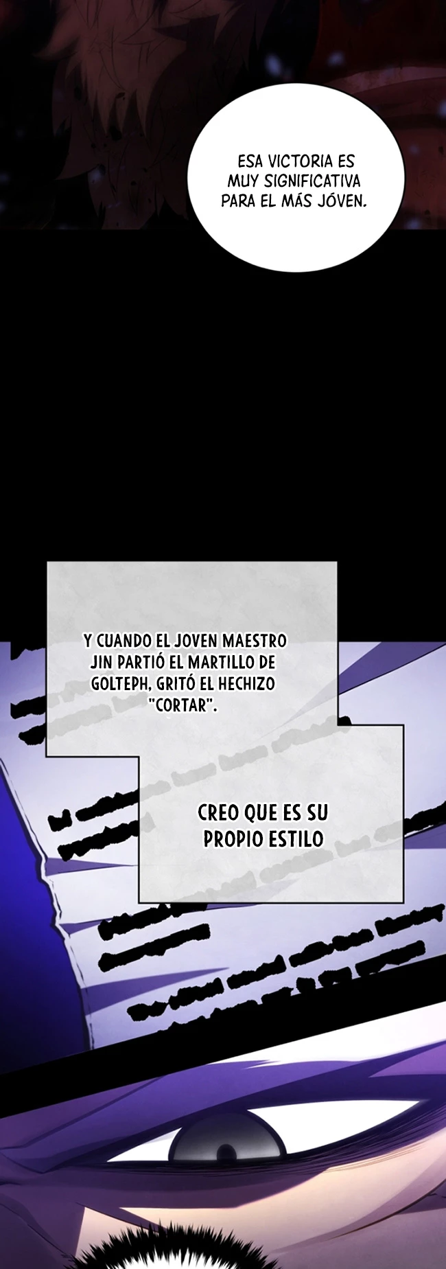 El hijo menor del maestro de la espada Capítulo 120 - Página 38 en español