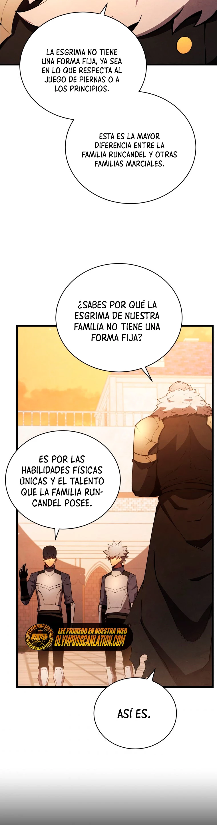 El hijo menor del maestro de la espada Capítulo 21 - Página 38 en español