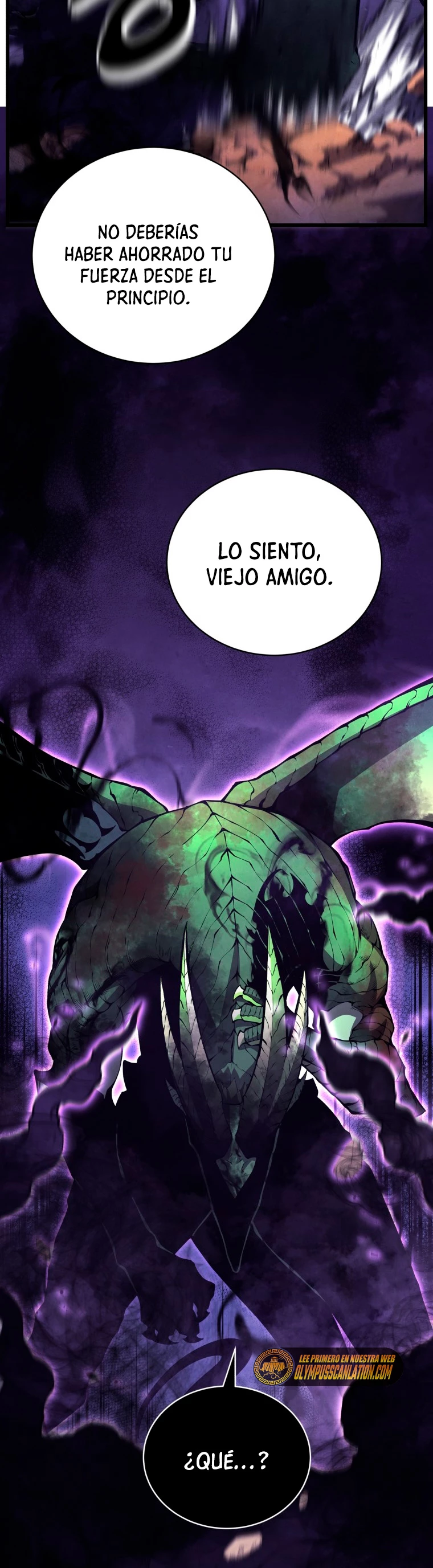 El hijo menor del maestro de la espada Capítulo 54 - Página 38 en español