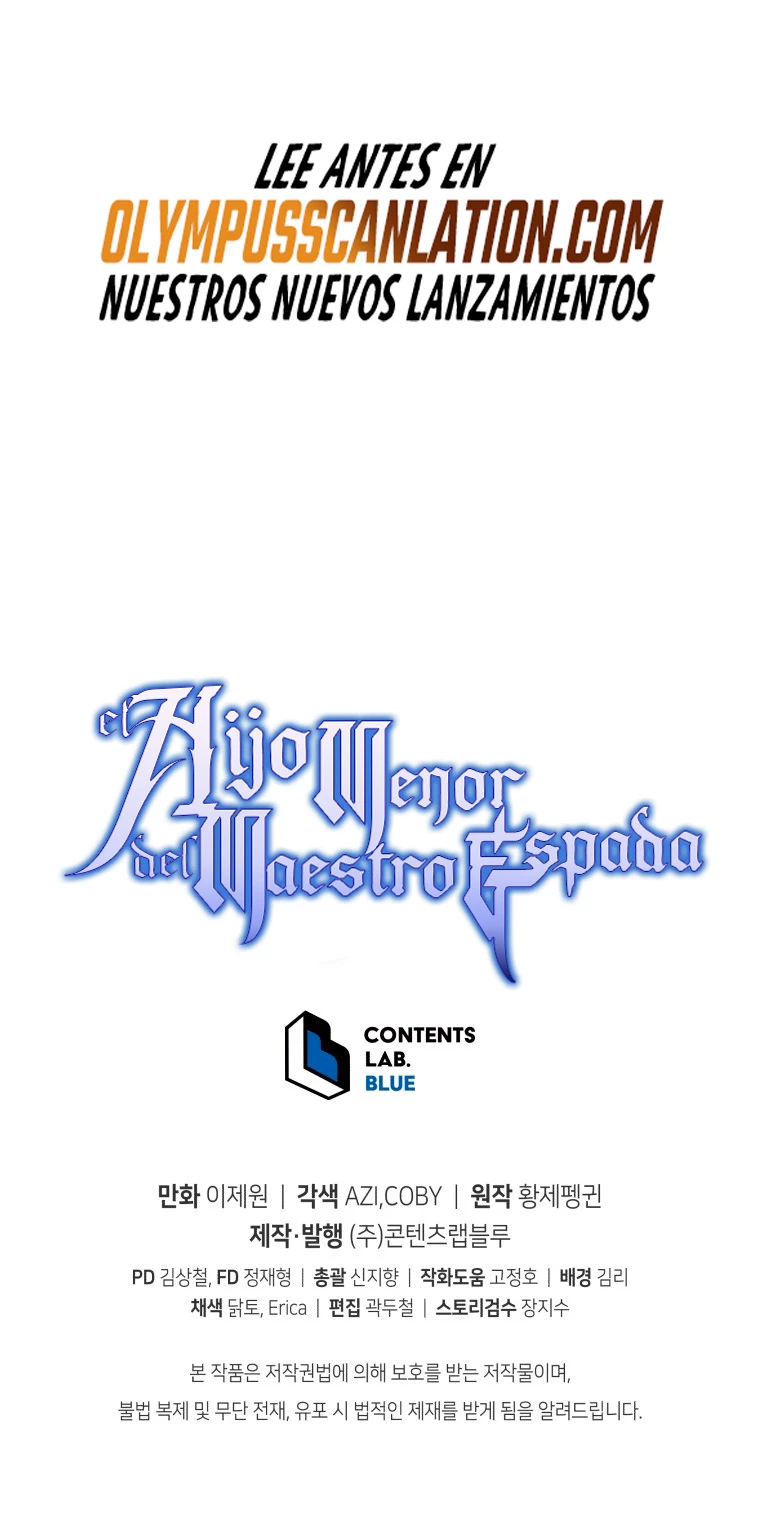 El hijo menor del maestro de la espada Capítulo 57 - Página 70 en español