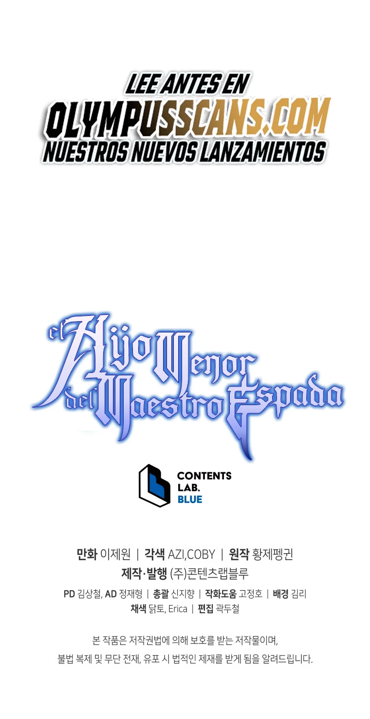 El hijo menor del maestro de la espada Capítulo 74 - Página 74 en español