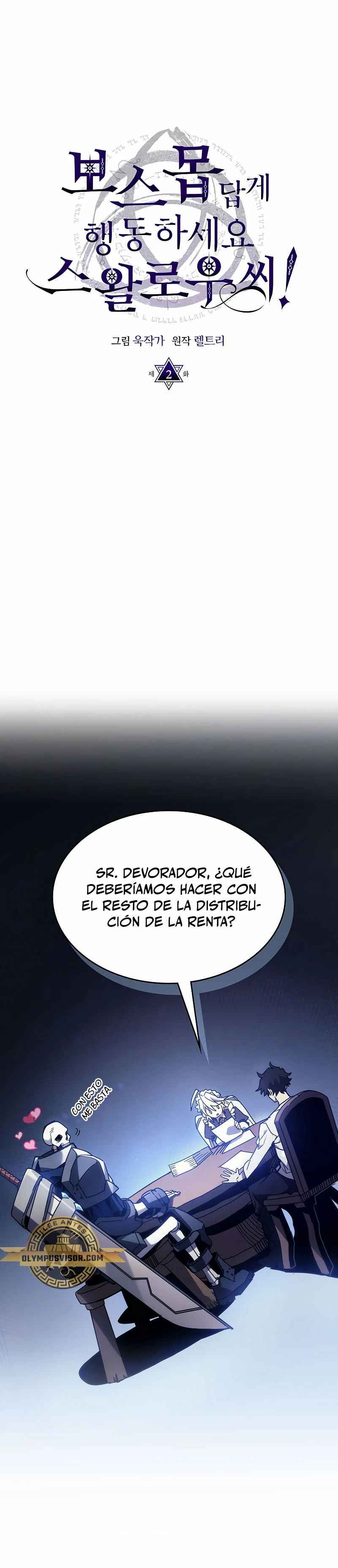 Actúe como un jefecito final, Sr. devorador Capítulo 2 - Página 3 en español