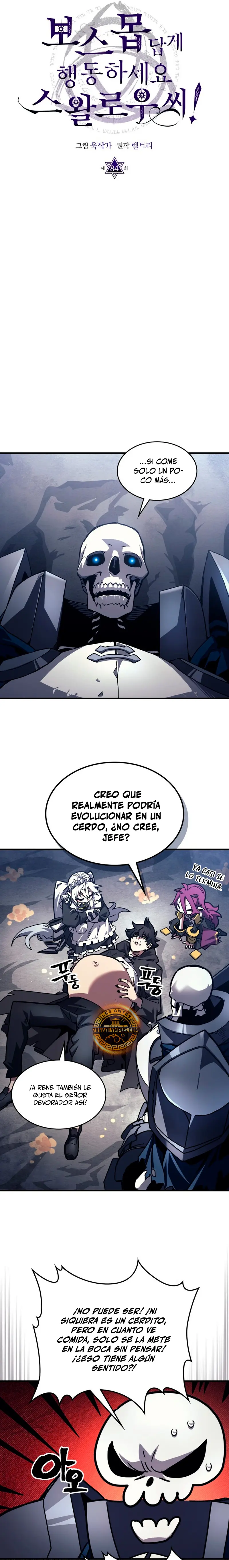Actúe como un jefecito final, Sr. devorador Capítulo 84 - Página 8 en español