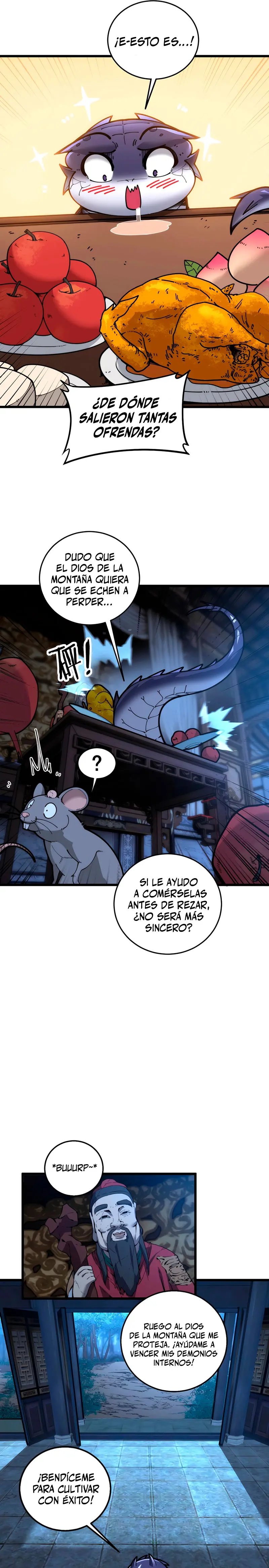 La evolución de la serpiente inmortal Capítulo 3 - Página 8 en español