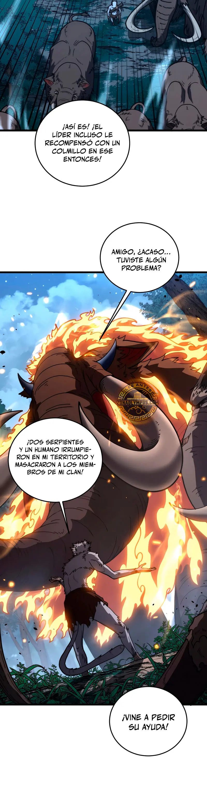 La evolución de la serpiente inmortal Capítulo 49 - Página 19 en español