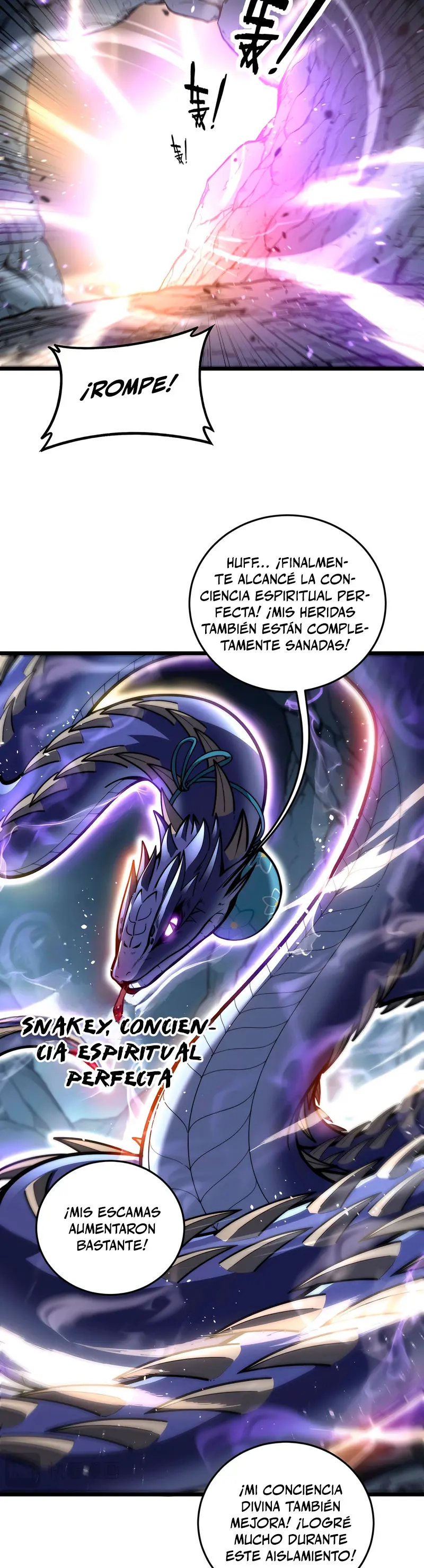 La evolución de la serpiente inmortal Capítulo 49 - Página 5 en español