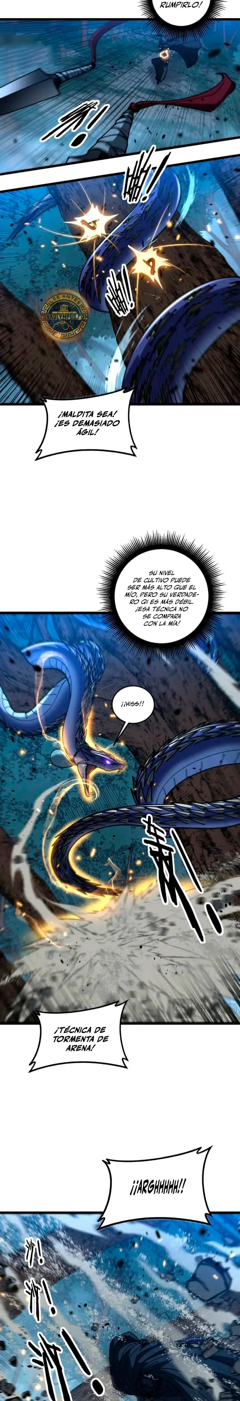 La evolución de la serpiente inmortal Capítulo 58 - Página 4 en español