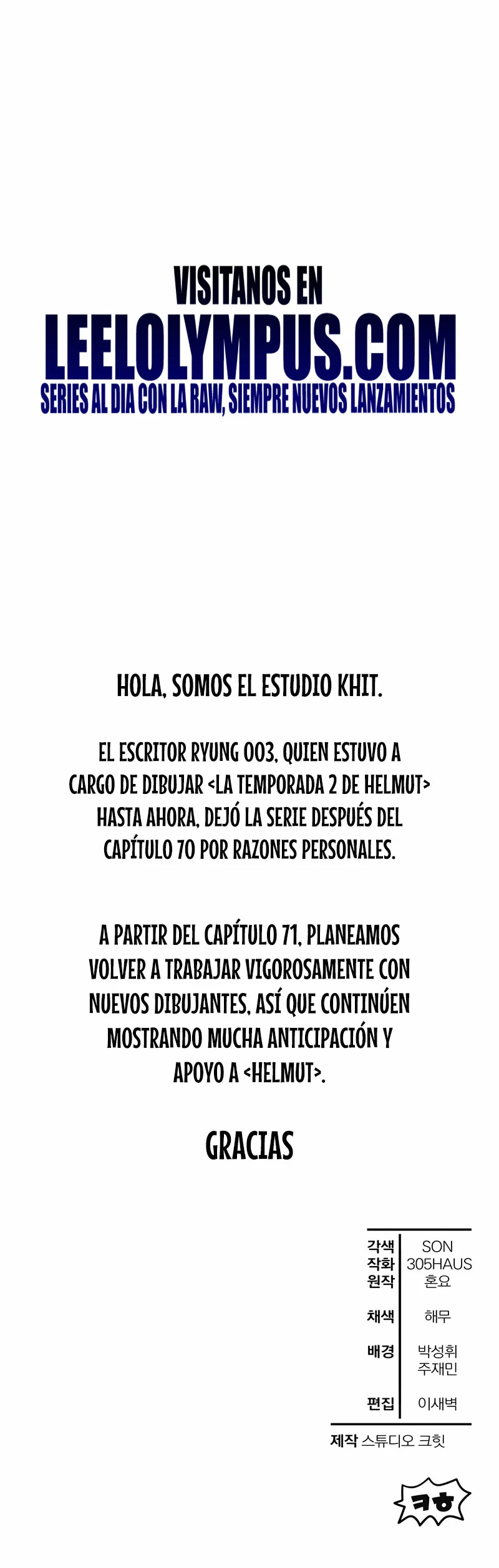 Helmut: El Niño Abandonado Capítulo 71 - Página 30 en español