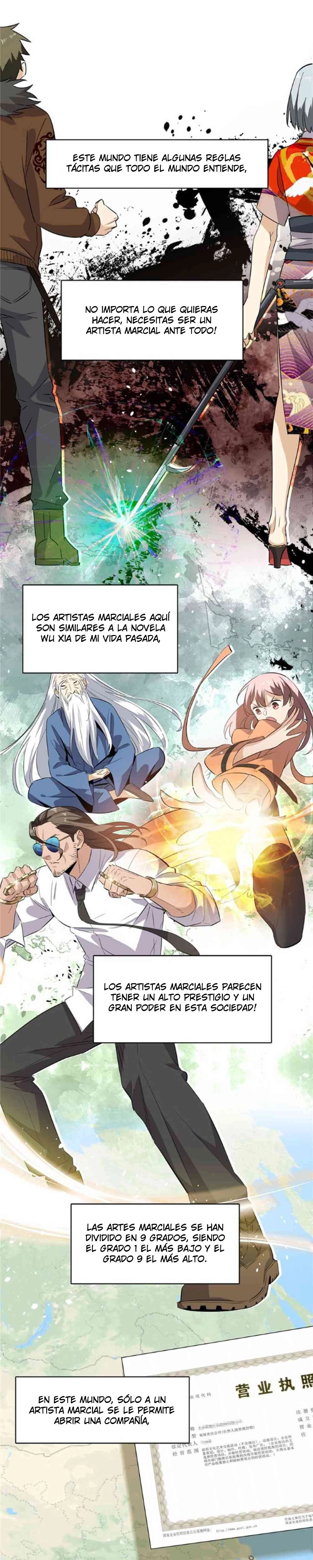 Artes Marciales Globales Capítulo 1 - Página 11 en español