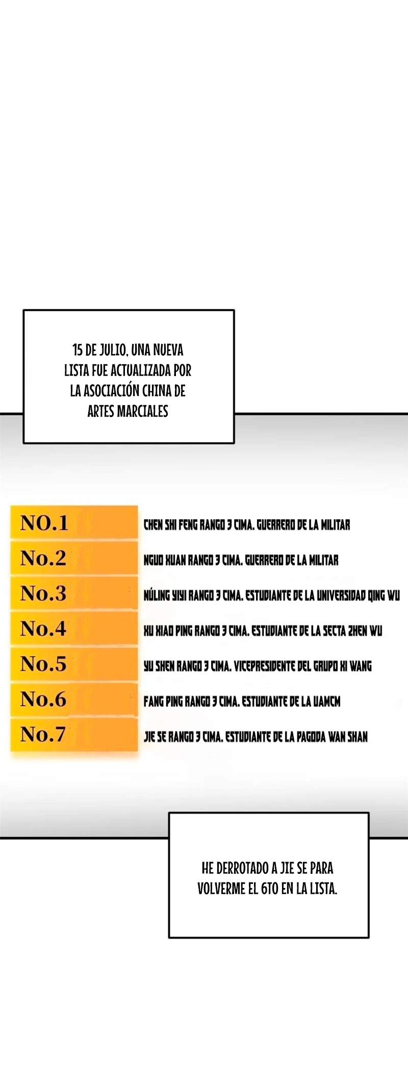 Artes Marciales Globales Capítulo 160 - Página 27 en español
